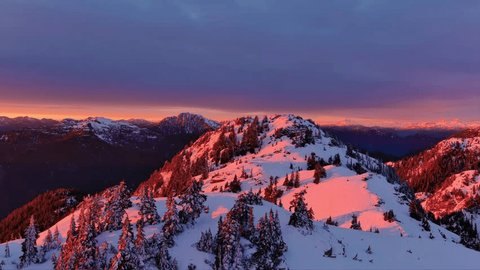Pristine mountain landscape we work to protect